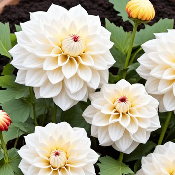 Dahlia Seeds – White